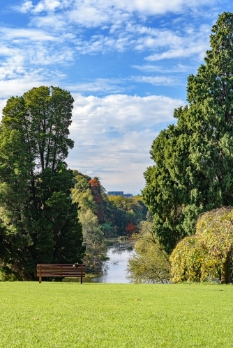 Park view of Royal Botanic Garden on Sunday.