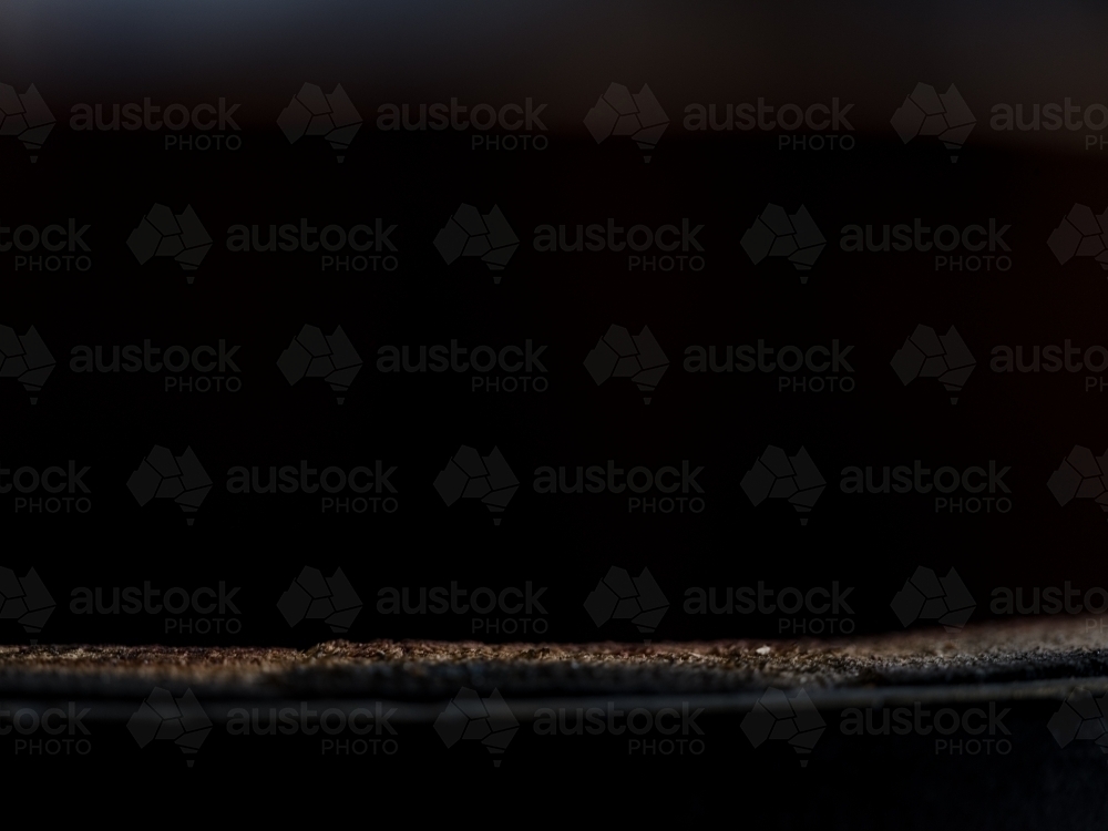 A whisky barrel being charred for storage - Australian Stock Image