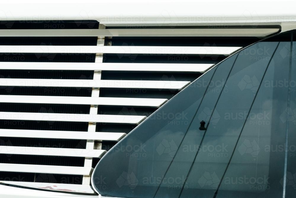 Abstract view of boat parts. - Australian Stock Image