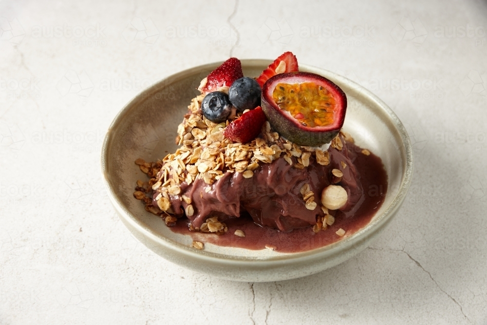 Acai bowl - Australian Stock Image