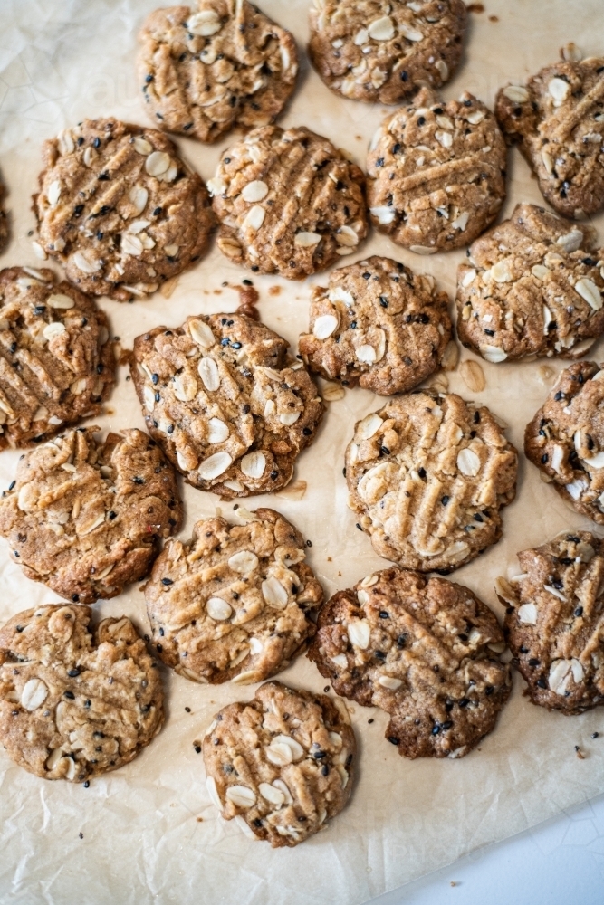 anzac biccies - Australian Stock Image