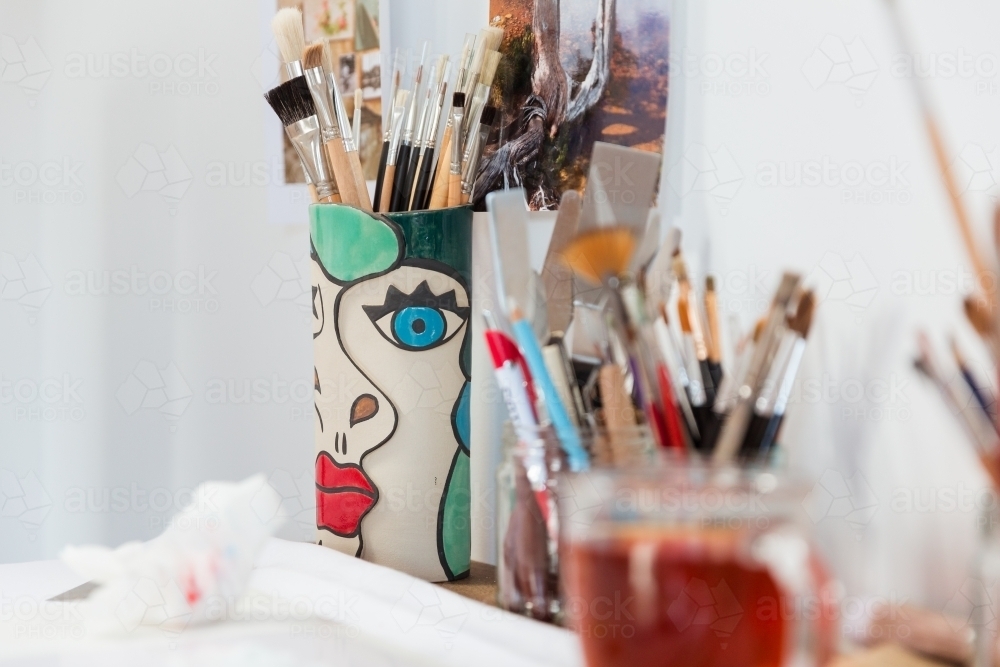 Artists Tools - Australian Stock Image