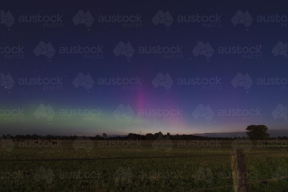 Aurora Australis - Australian Stock Image