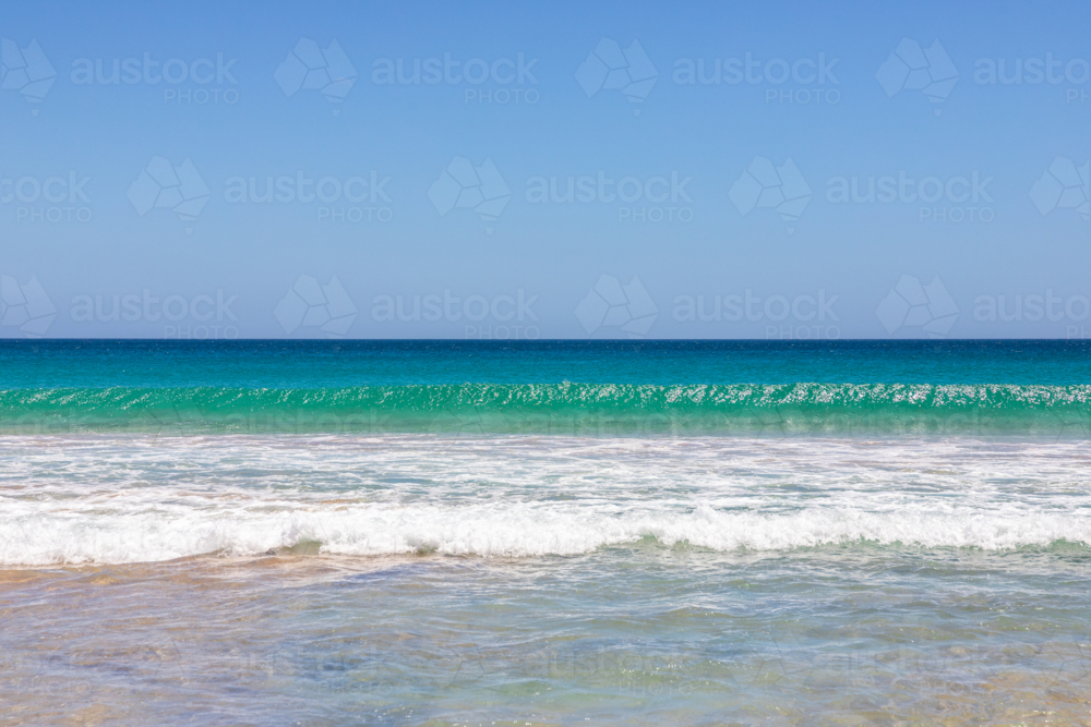 Australian beach in the summer - Australian Stock Image
