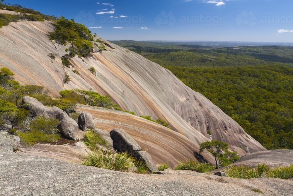 Bald Rock - Australian Stock Image