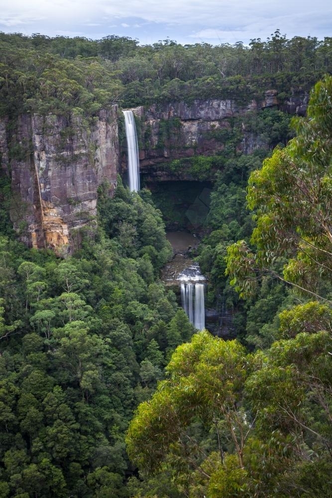 Belmore Falls - Australian Stock Image