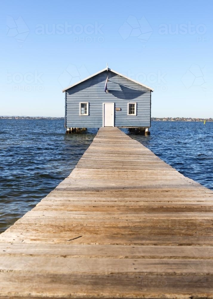 Boat Shed - Australian Stock Image