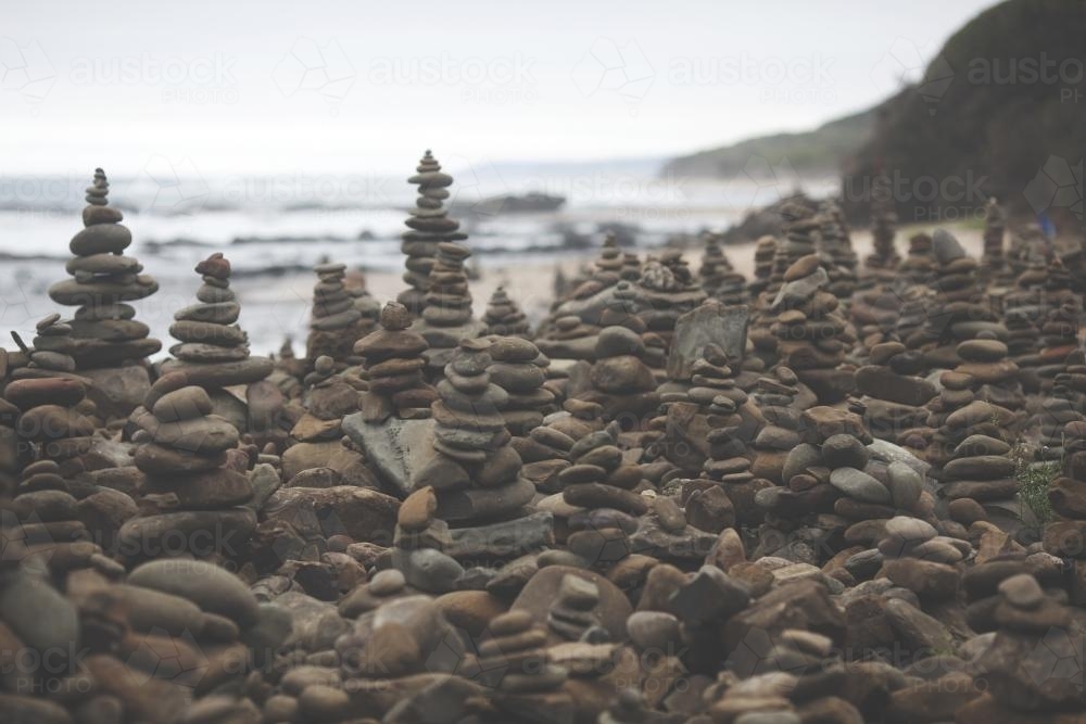 Cairn Rock Formation - Australian Stock Image