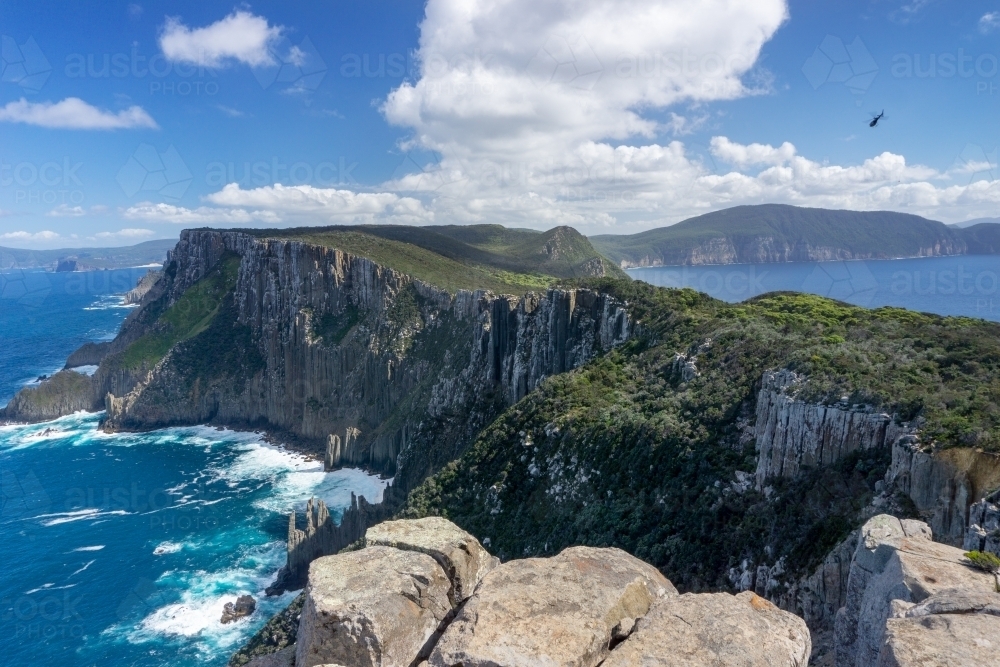 Cape Pillar - Australian Stock Image