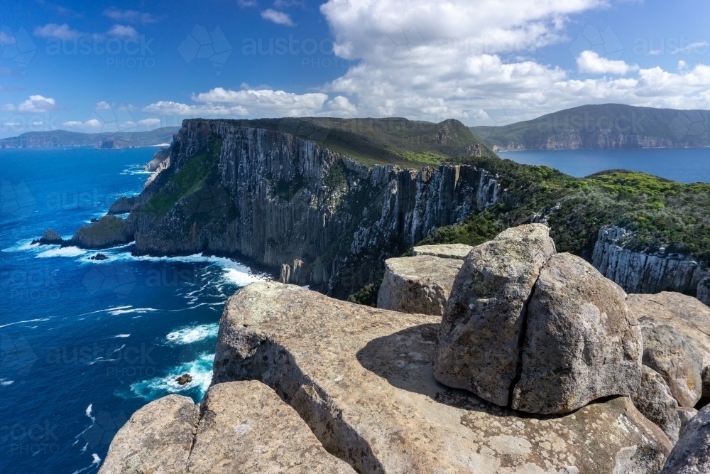 Cape Pillar, Tasman Peninsula - Australian Stock Image