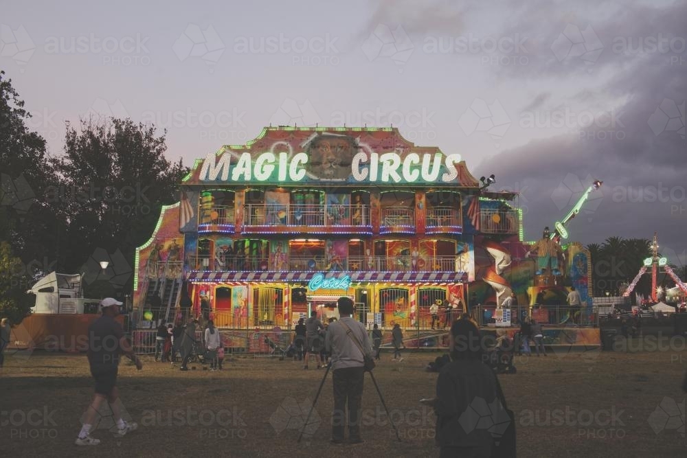 Carnival rides - Australian Stock Image