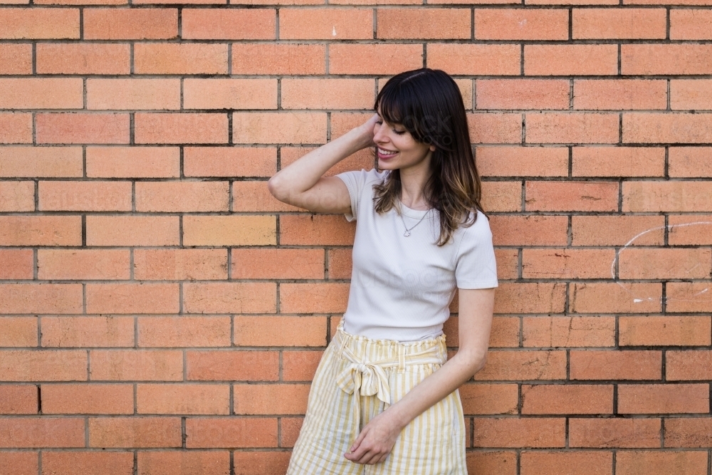 casual modern woman - Australian Stock Image