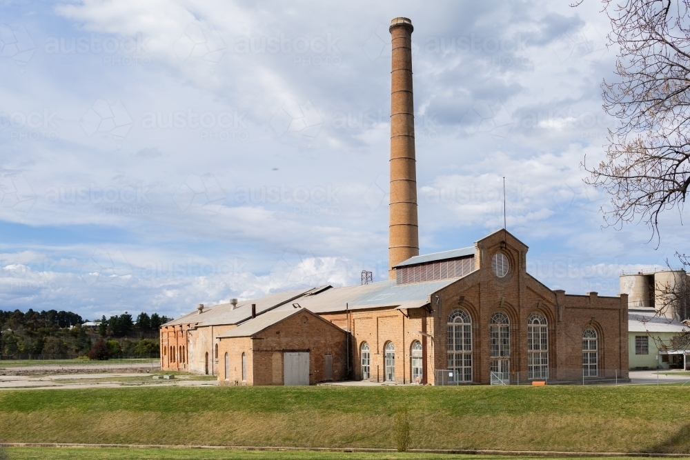 Cement works building the Foundations Portland, NSW, Australia - Australian Stock Image