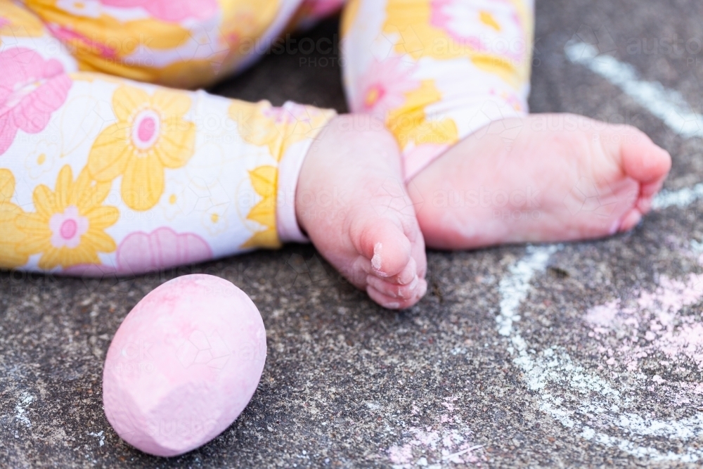 chubby baby feet