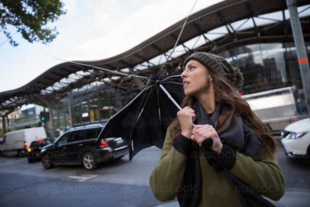 Classic Melbourne Weather - Australian Stock Image