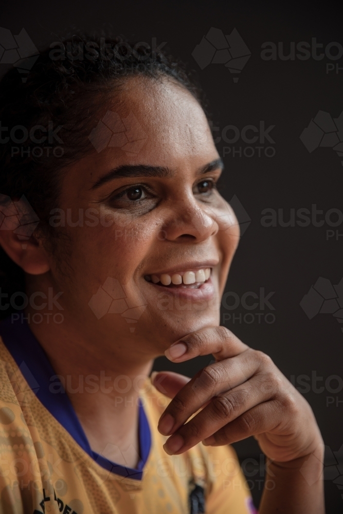 Image Of Close Up Portrait Of Aboriginal Woman Austockphoto