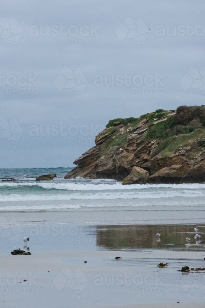 Coastal headland. - Australian Stock Image