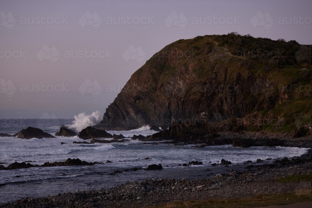 Coastal landscape on sunrise - Australian Stock Image