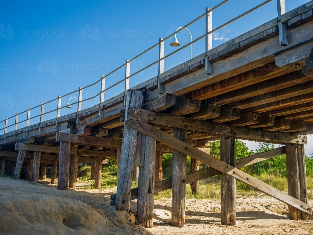 Coffs Harbour Jetty - Australian Stock Image