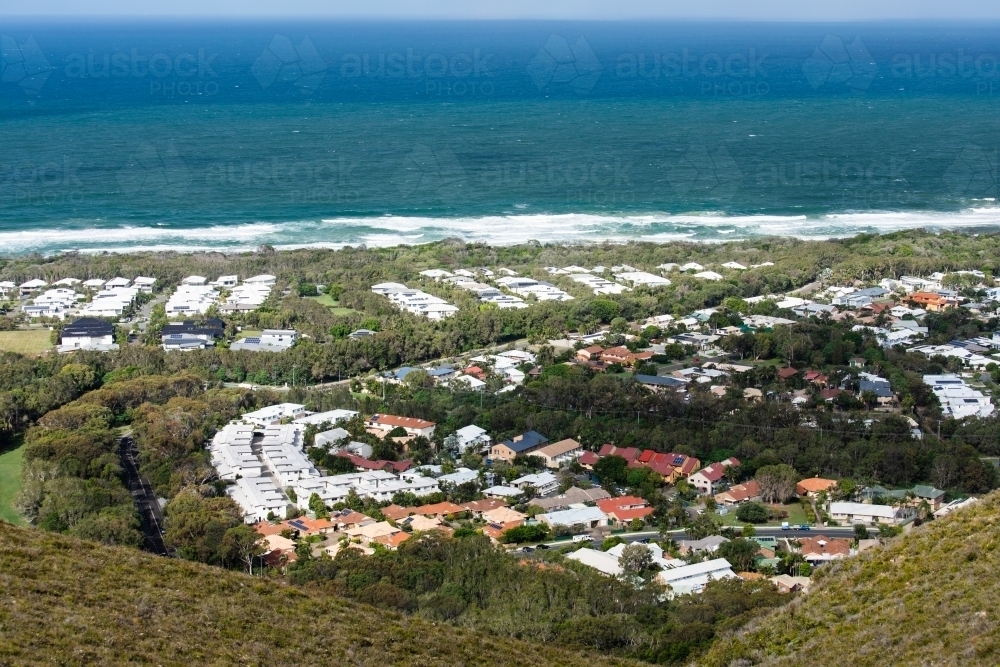 Coolum & Marcoola Beach - Australian Stock Image