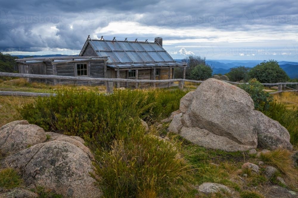 Craig's Hut - Australian Stock Image