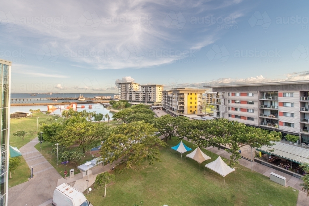 Darwin Waterfront precinct - Australian Stock Image