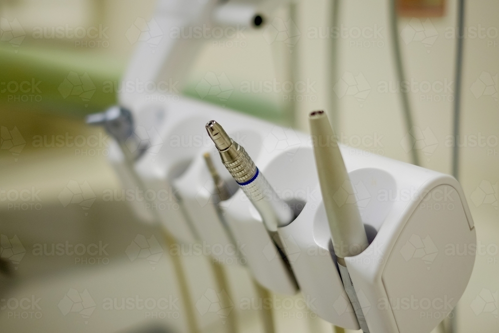 Dental equipment and chair - Australian Stock Image