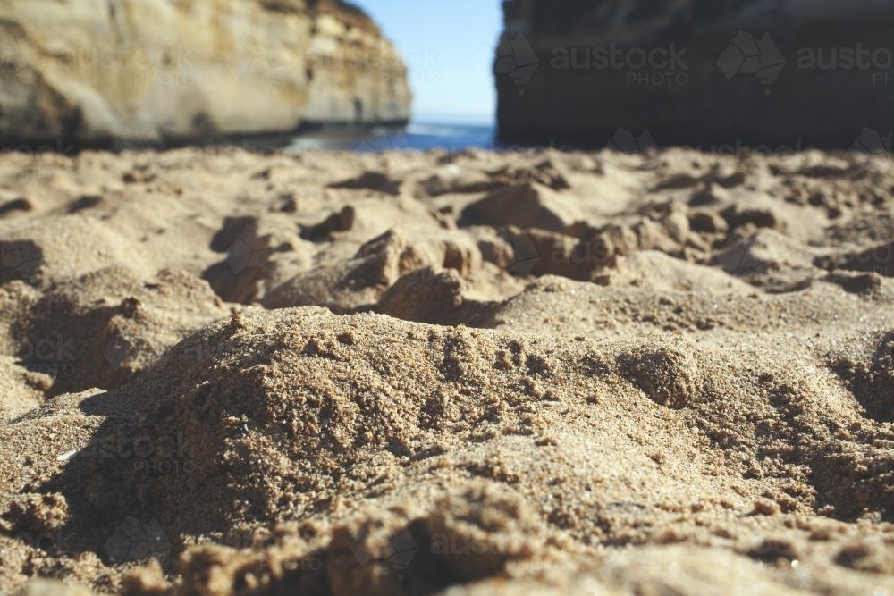 Detailed Sand - Australian Stock Image