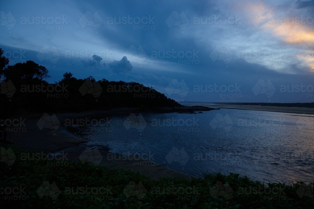 Early morning at headland - Australian Stock Image