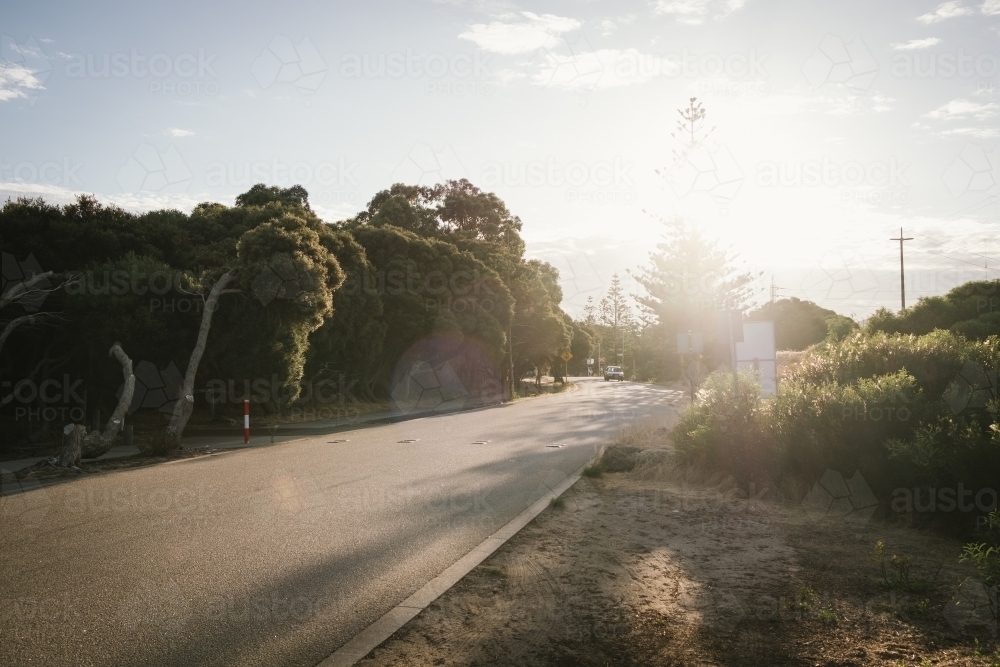 Early morning light along the Perth coast in Western Australia - Australian Stock Image