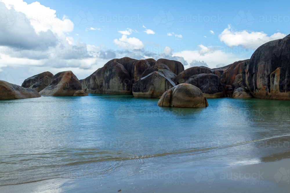 Elephant Rocks in William Bay National Park, Western Australia. - Australian Stock Image