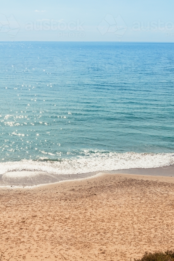 empty beach - Australian Stock Image