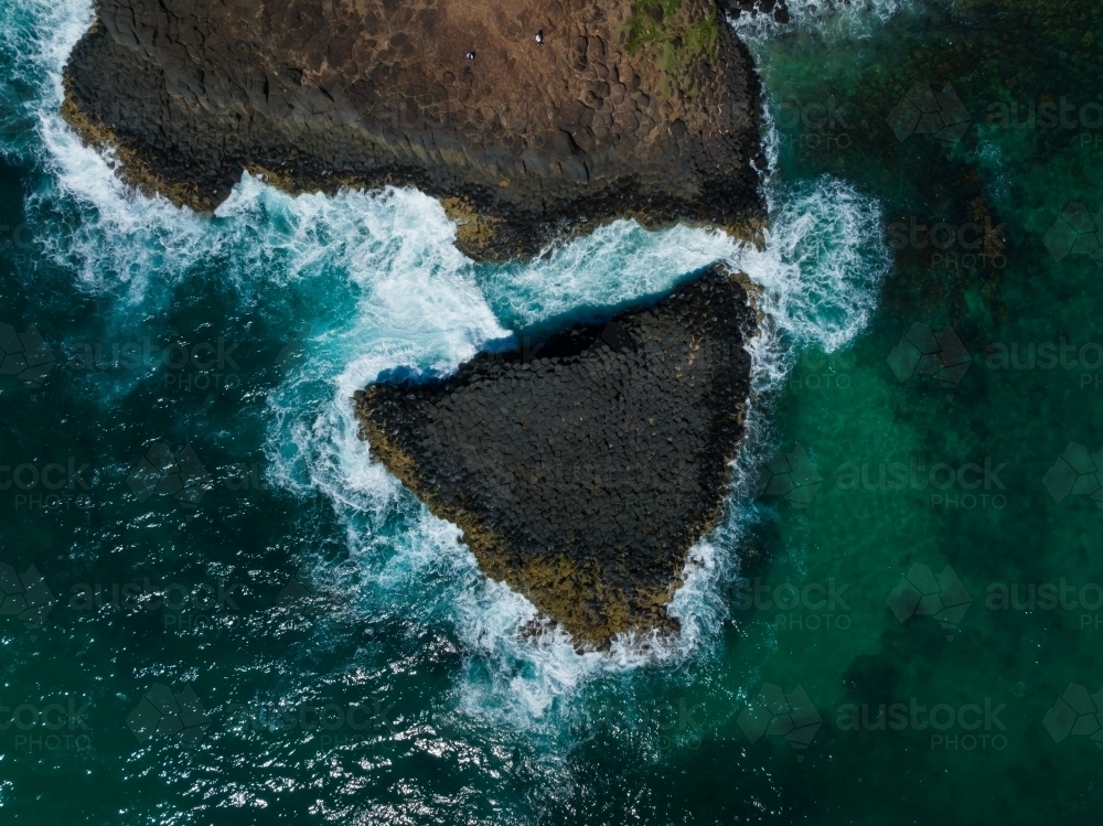 Fingal causeway - Australian Stock Image