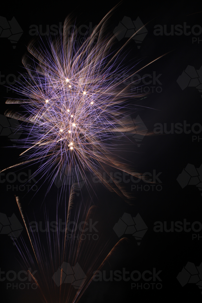 Fireworks - Australian Stock Image