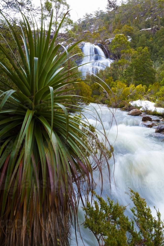 Grail Falls - Australian Stock Image