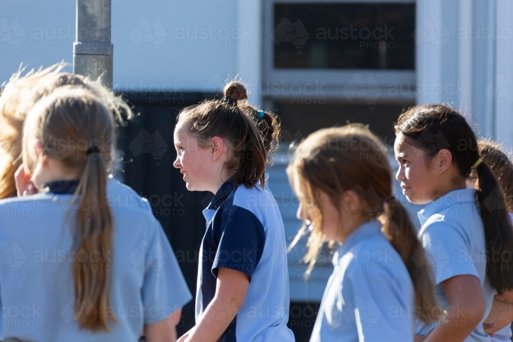 Group of school children - Australian Stock Image