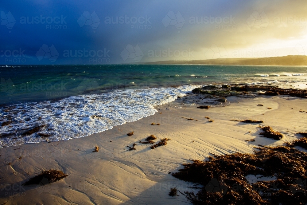 Hamelin Bay Beach Sunrise - Australian Stock Image