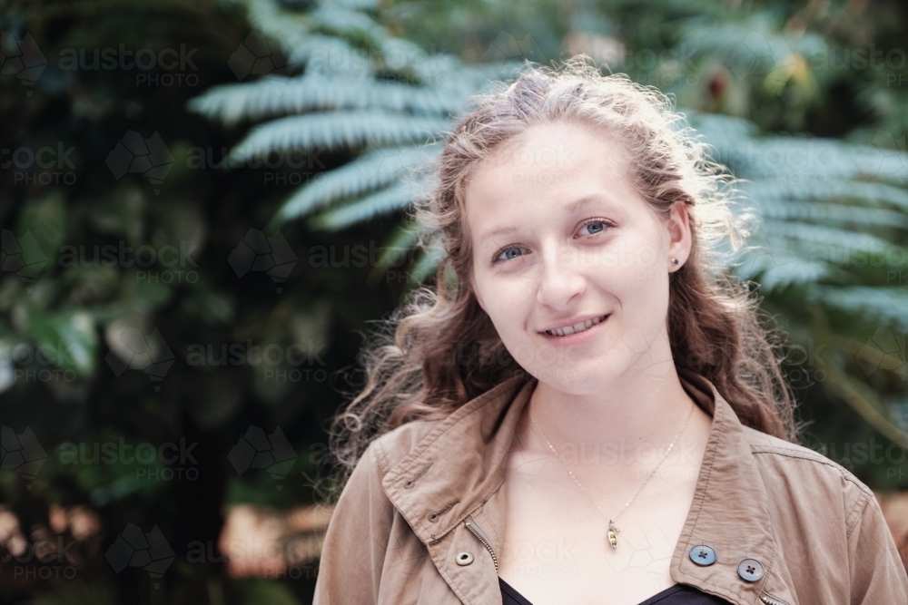 Happy young adult student - Australian Stock Image