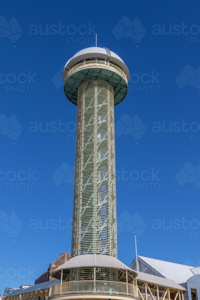 Harbour lookout tower - Australian Stock Image
