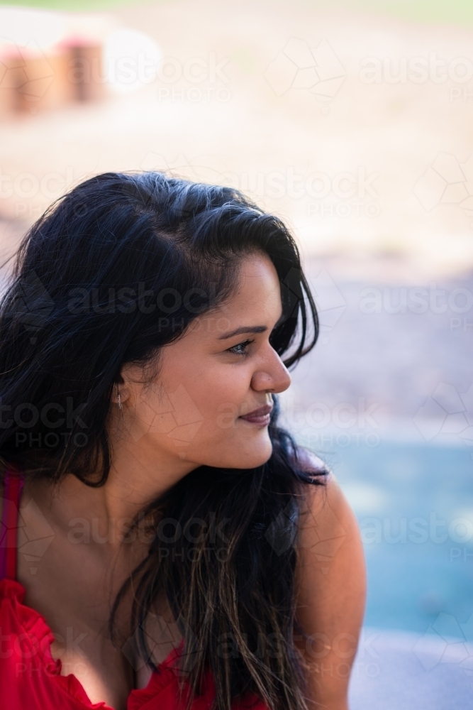 indian woman - Australian Stock Image