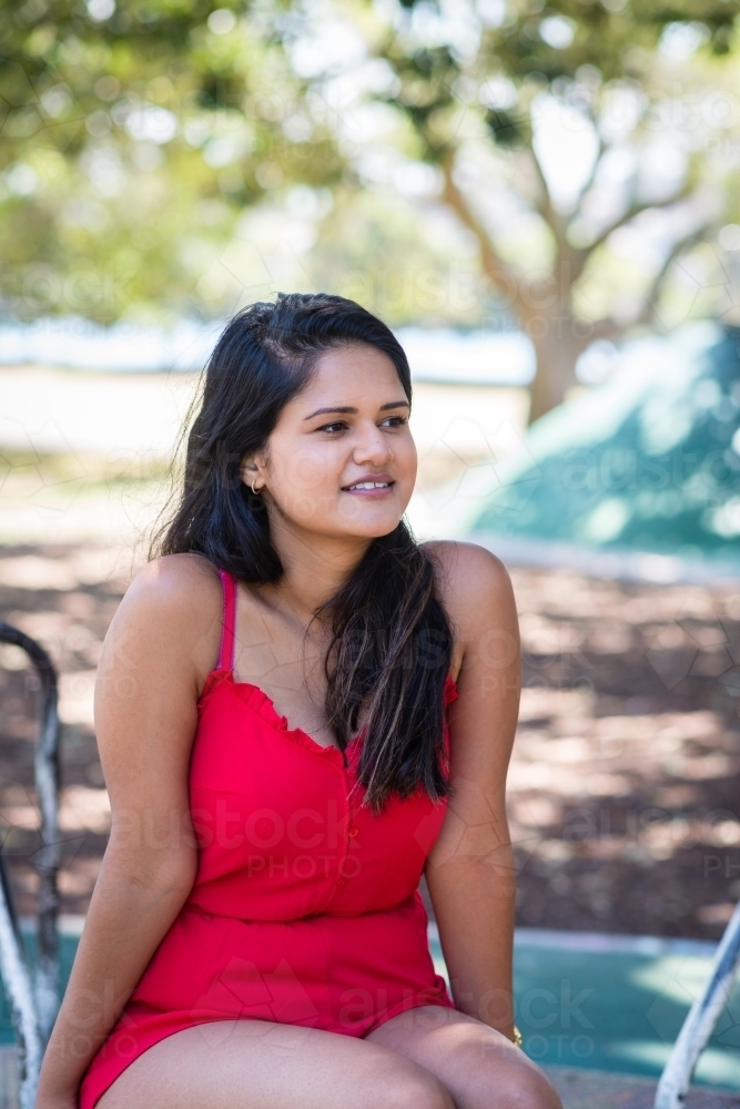 indian woman - Australian Stock Image