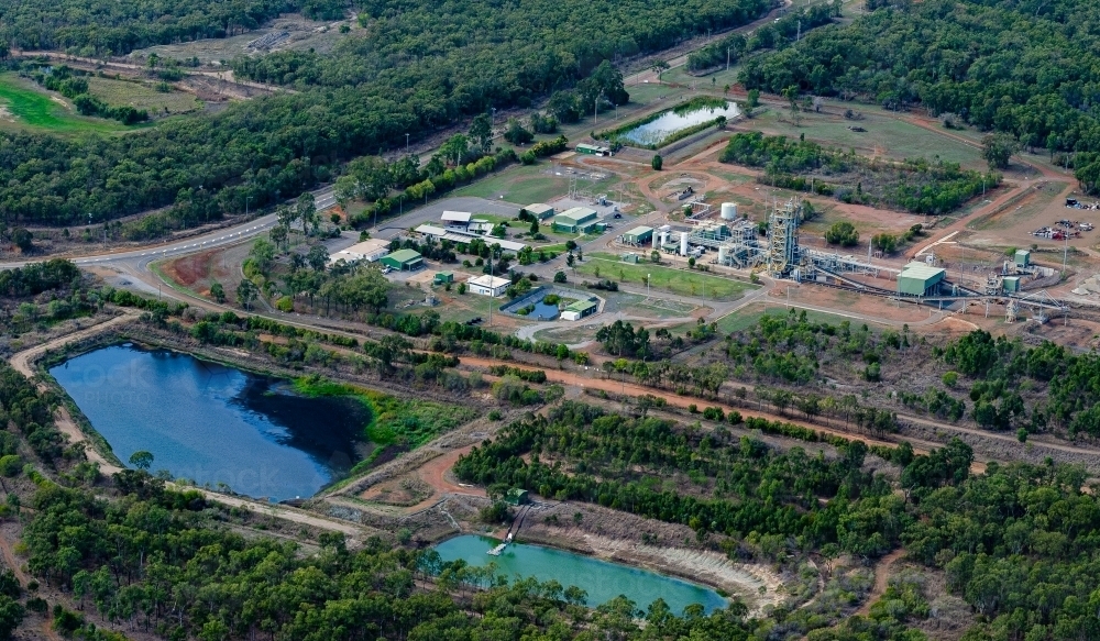 Industrial site - Australian Stock Image