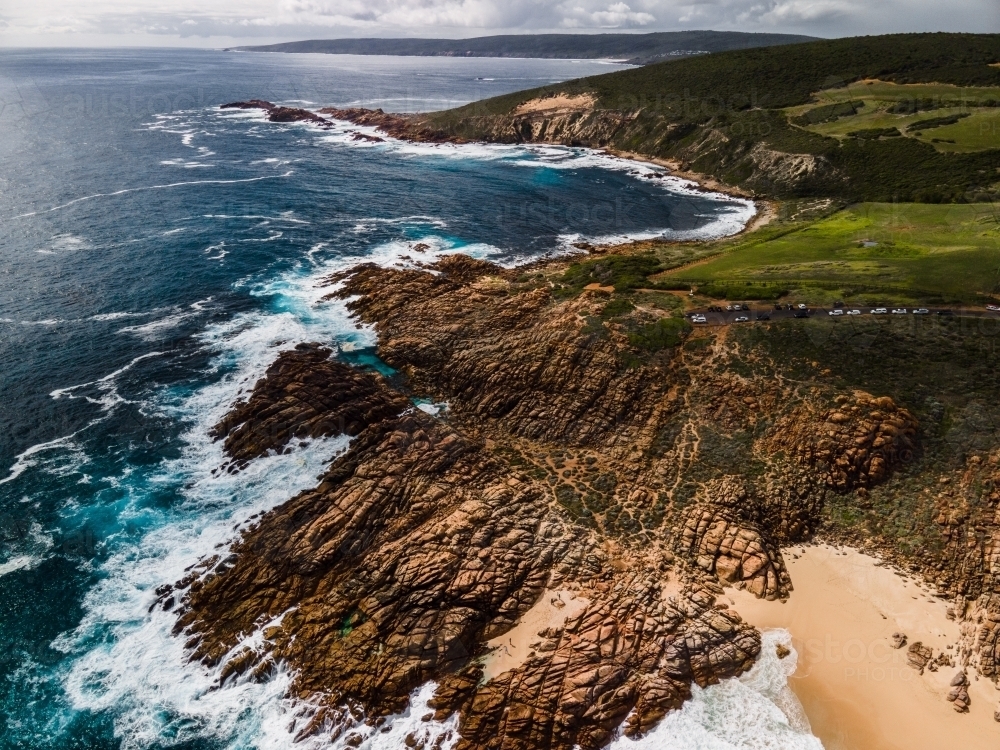 Injidup Natural Spa - Australian Stock Image