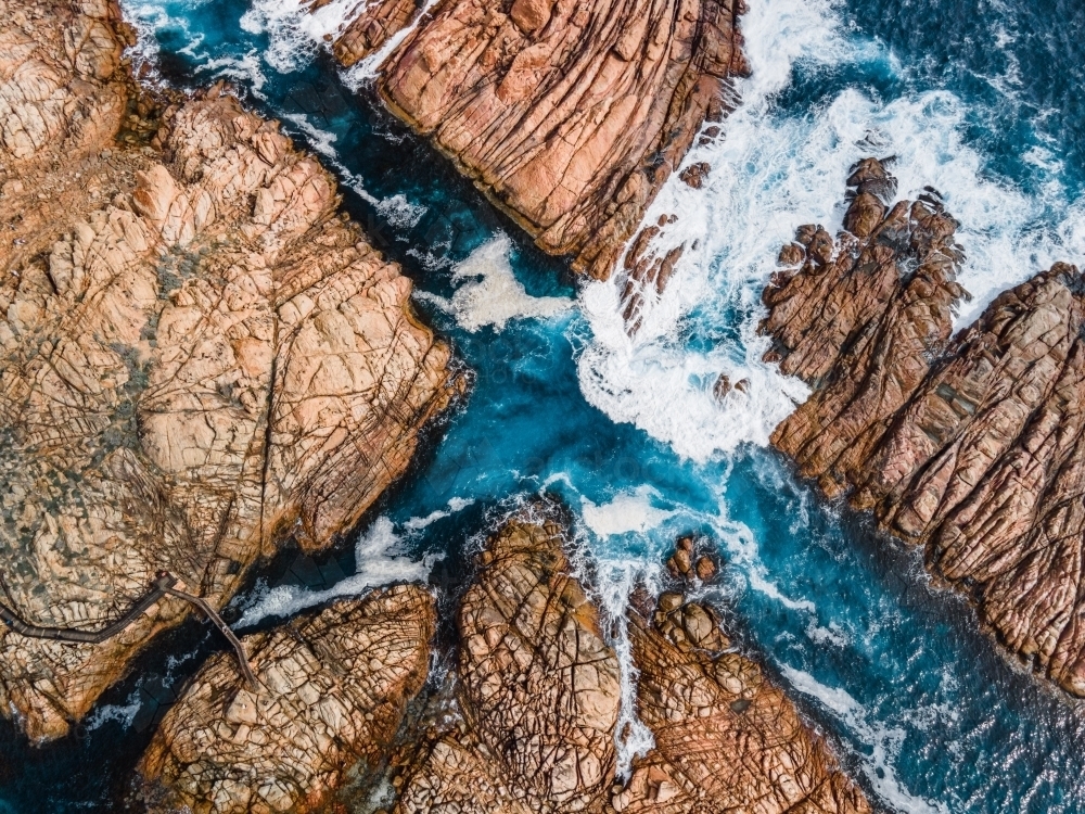 Injidup Natural Spa - Australian Stock Image