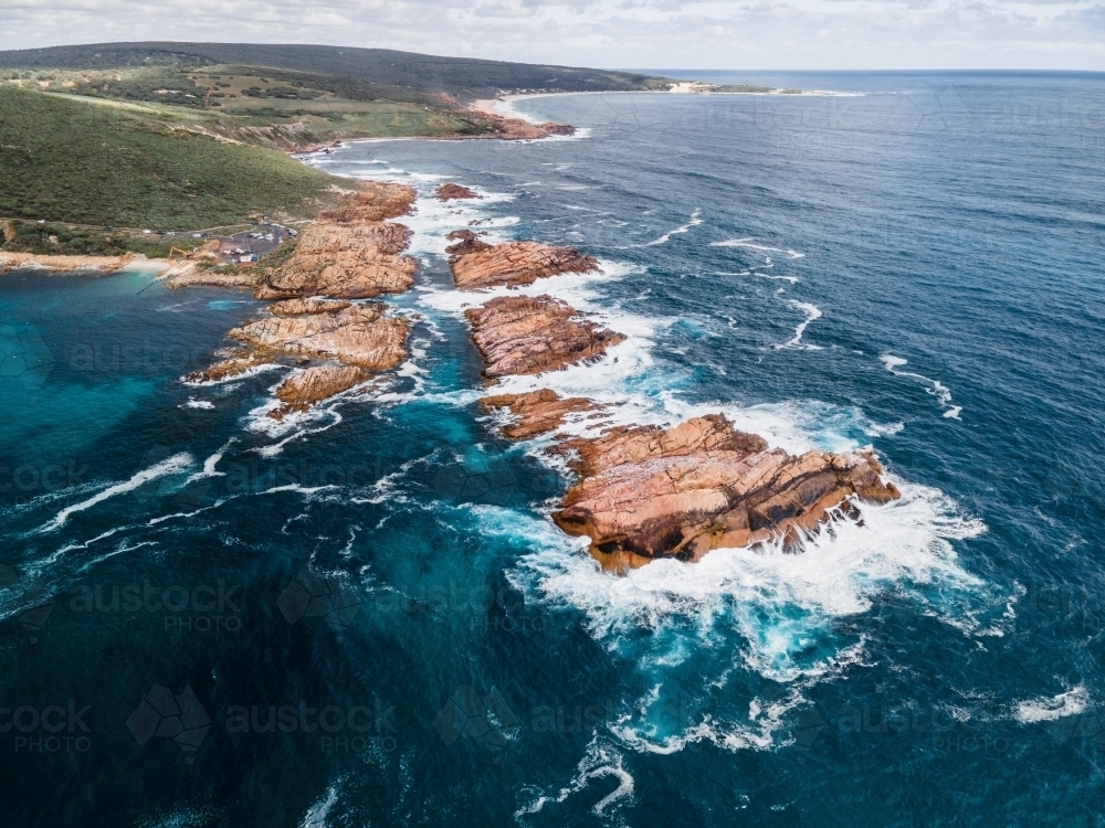 Injidup Natural Spa - Australian Stock Image