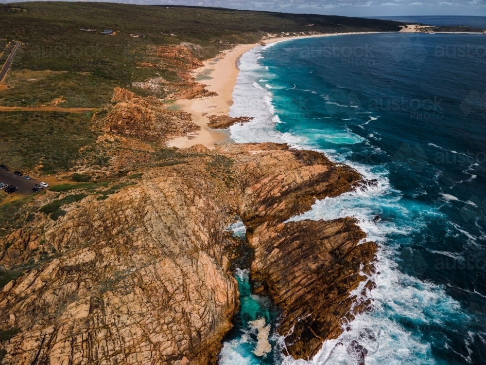 Injidup Natural Spa - Australian Stock Image