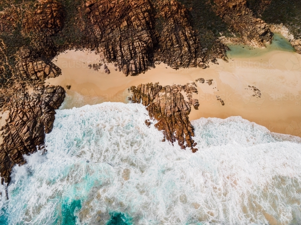 Injidup Natural Spa - Australian Stock Image