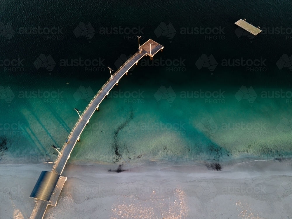 Jurien Bay Jetty - Australian Stock Image