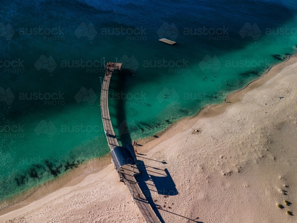 Jurien Bay Jetty - Australian Stock Image