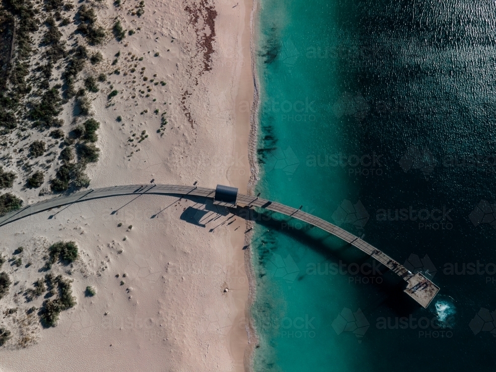 Jurien Bay Jetty - Australian Stock Image